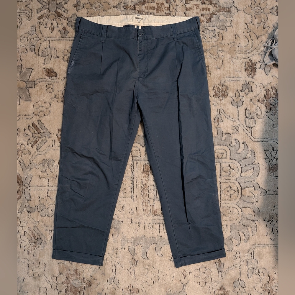 Carhartt Men's Dark Blue Chinos